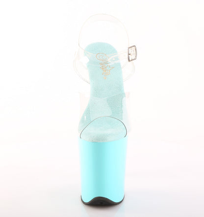 PLEASER - Flamingo - 808 - Aqua