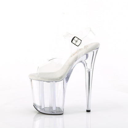 PLEASER - Flamingo - 808 - Clear