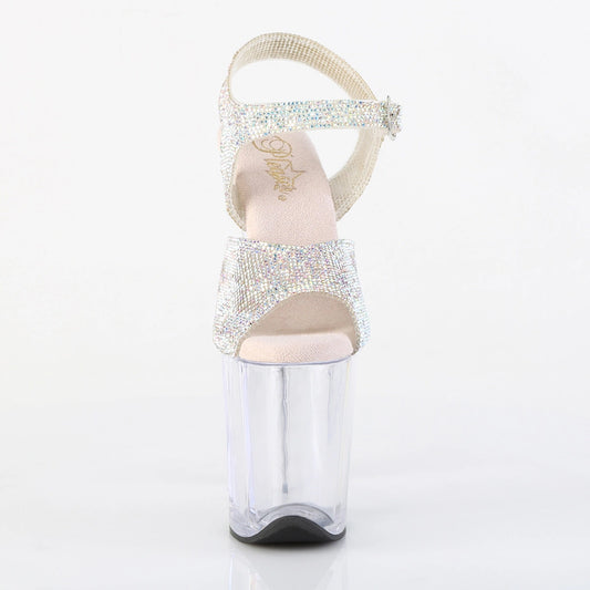 PLEASER - Flamingo - 808N - Rhinestone