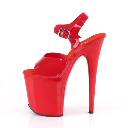 PLEASER - Flamingo - 808N - Jelly-like - Red 