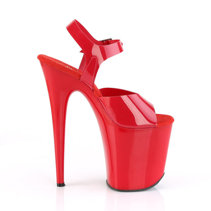 PLEASER - Flamingo - 808N - Jelly-like - Red 