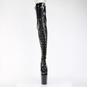 PLEASER - Flamingo - 3021GP - Noir Glitter – Image 5