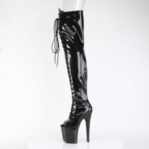 PLEASER - Flamingo - 3021GP - Noir Glitter – Image 4