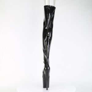 PLEASER - Flamingo - 3021GP - Noir Glitter – Image 3