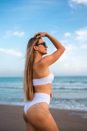 ARTGO SPORT - Bas Manya blanc – Image 5